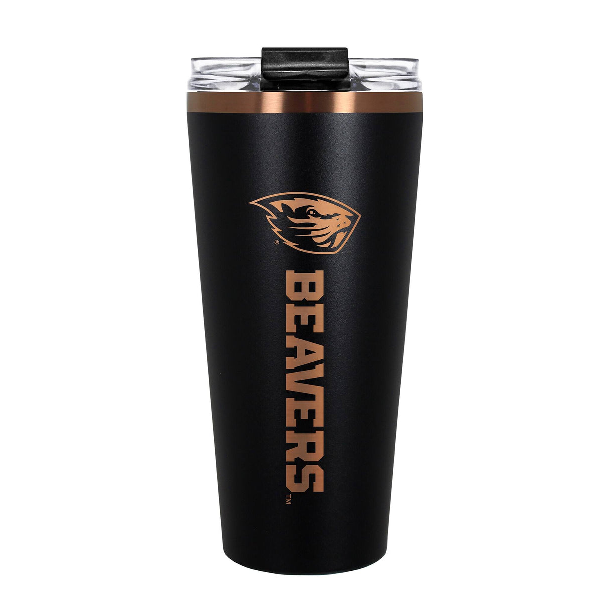 Great American Products - Oregon State Beavers 30oz. Big Slim Tumbler - Black