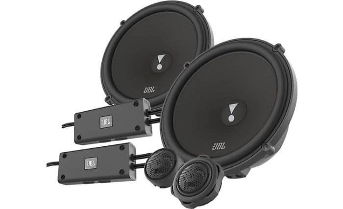 JBL - STADIUM 62CF 6 1/2 Inch Stadium Series Car Audio Component Speaker System NO GRILL SPKSD62CF - Black