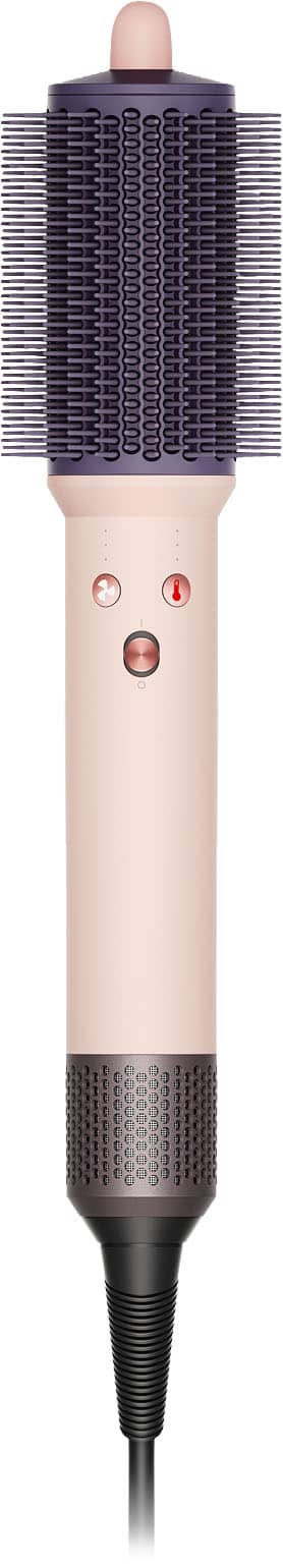 Front. Dyson - AirSmooth Styling Brush For Faster Drying - Ceramic Pink / Rose Gold.
