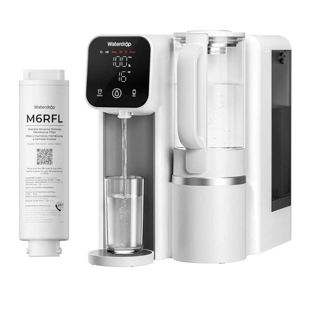 Waterdrop M6RFL Multiple Reverse Osmosis Membrane Filter  
Model/Modèle: WD_M6RFL  
Multiple membranes & osmosis inverse