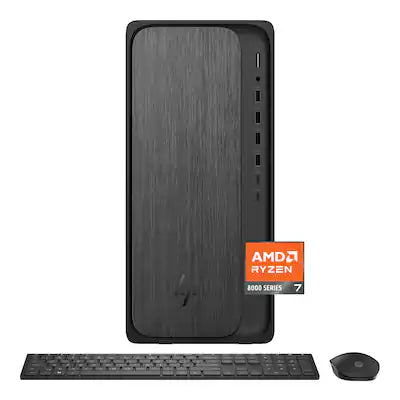 HP - OmniDesk Desktop - AMD Ryzen 7 8700G 2024 - 16GB DDR5 Memory - 1TB SSD