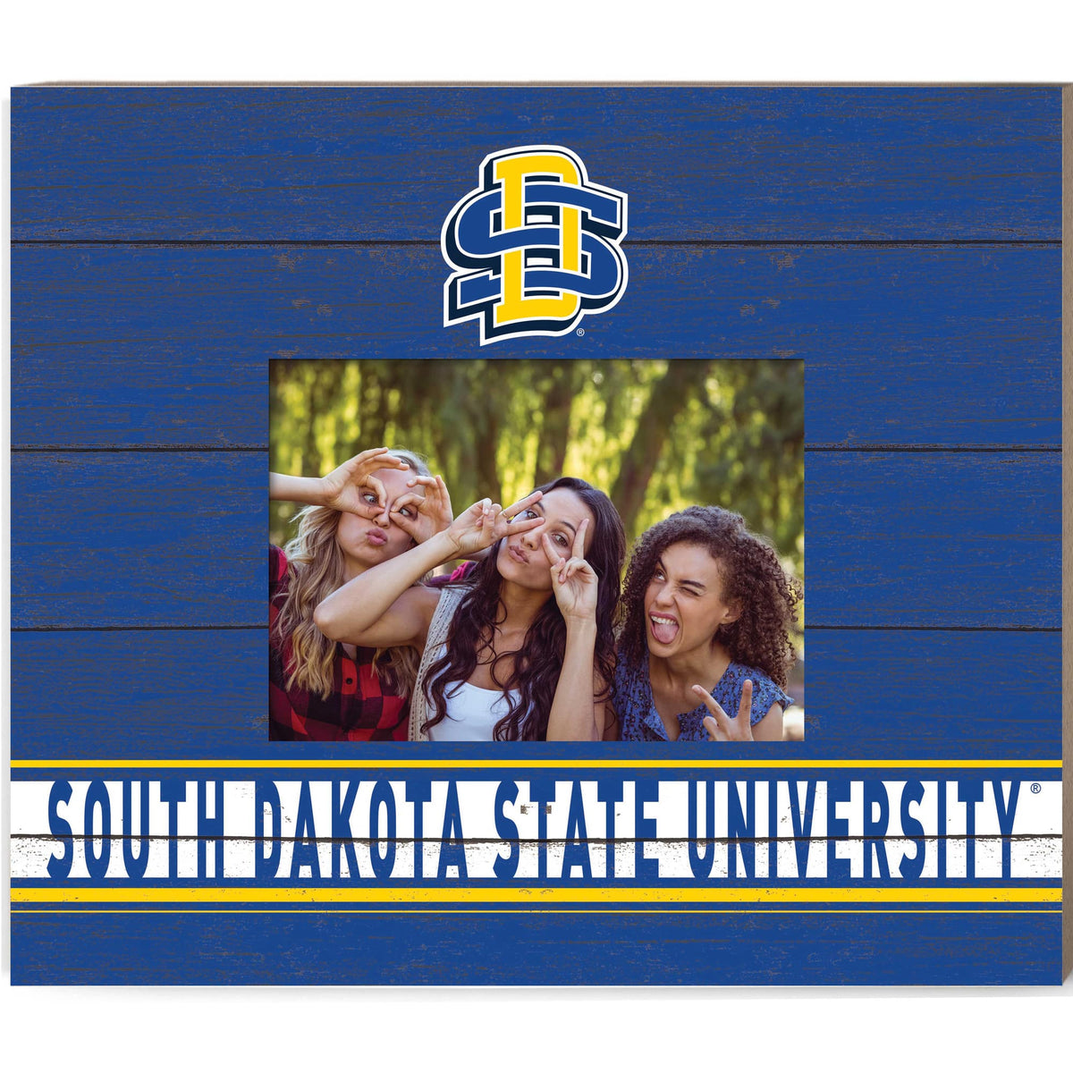 Jardine - South Dakota State Jackrabbits 11'' x 13'' Team Spirit Scholastic Picture Frame - Blue