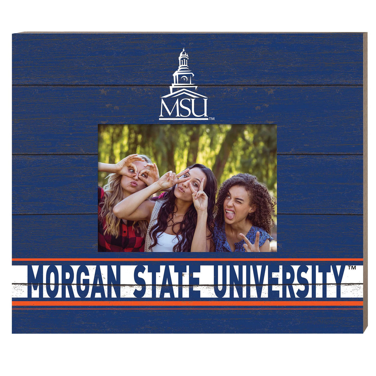 Jardine - Morgan State Bears 11" x 13" Team Spirit Scholastic Picture Frame - Blue