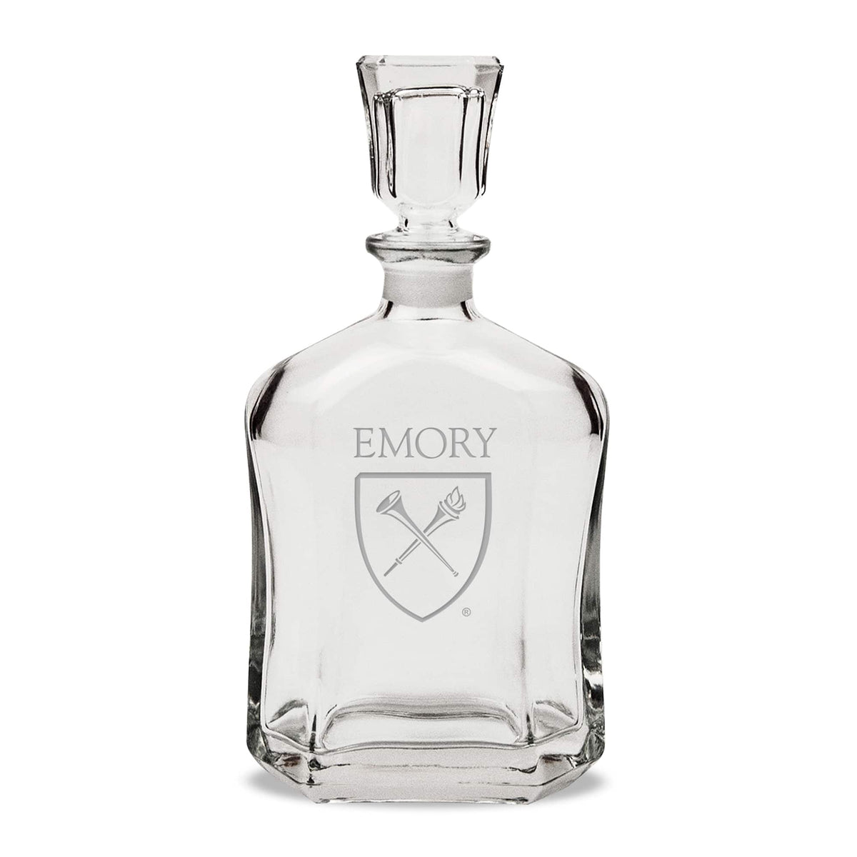 Jardine - Emory Eagles 23.75oz. Crystal Whisky Decanter - Multicolor