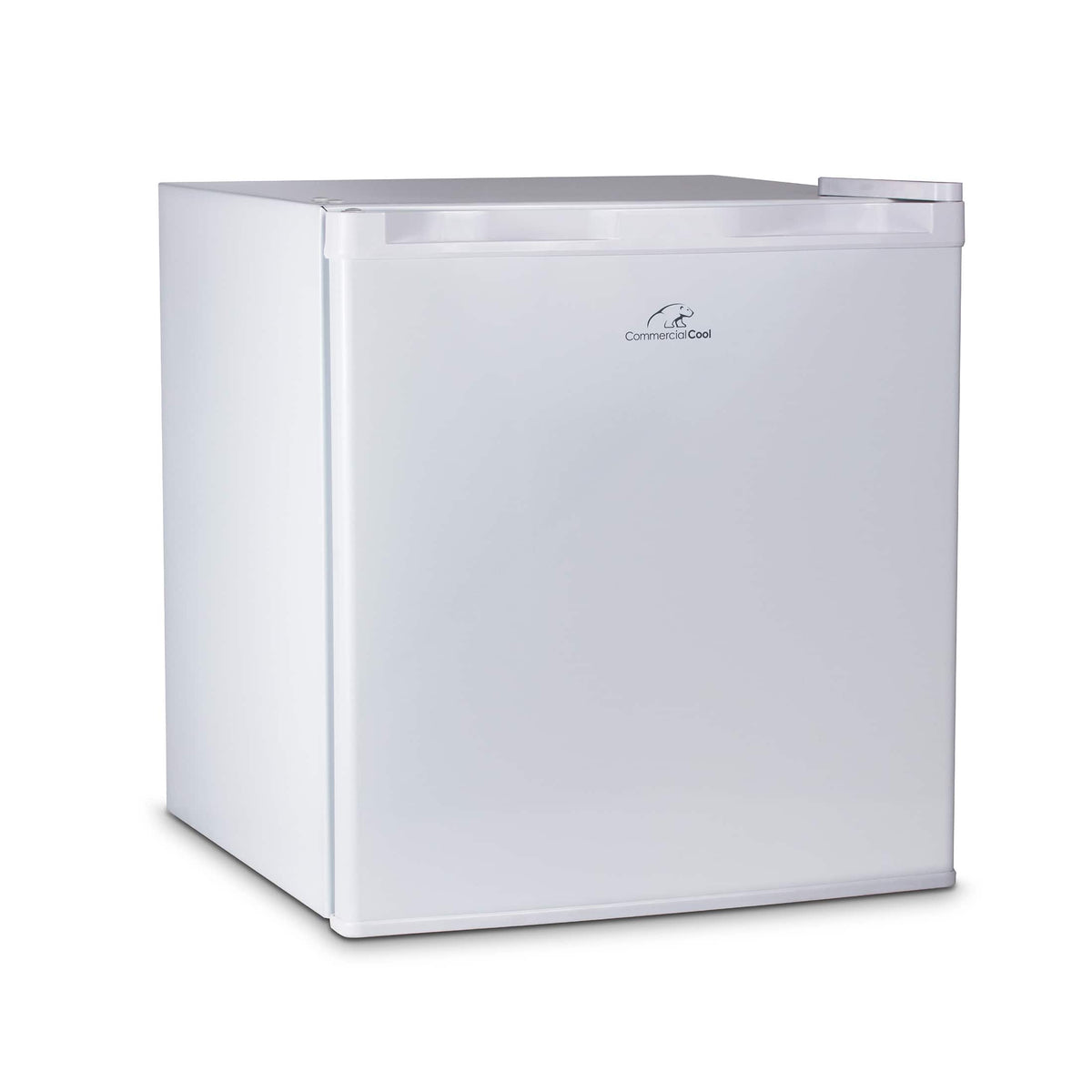 Commercial Cool - 1.6 Cu. Ft. Compact Refrigerator, Single Door Mini Fridge with Chiller Compartment, Personal Fridge for Home or Dorm - White