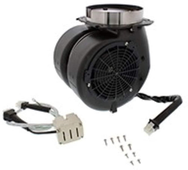 Front. Zephyr - Motor 600 CFM Internal Blower for Range Hood - Black.