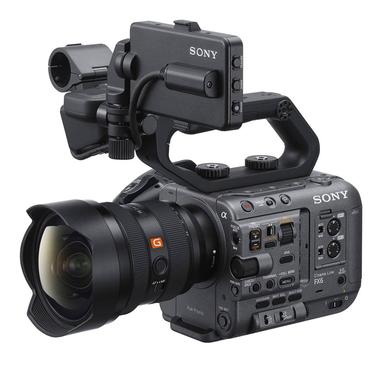 Sony - FX6 Digital Cinema Camera Kit with FE 24-105mm f/4 G Lens - Black