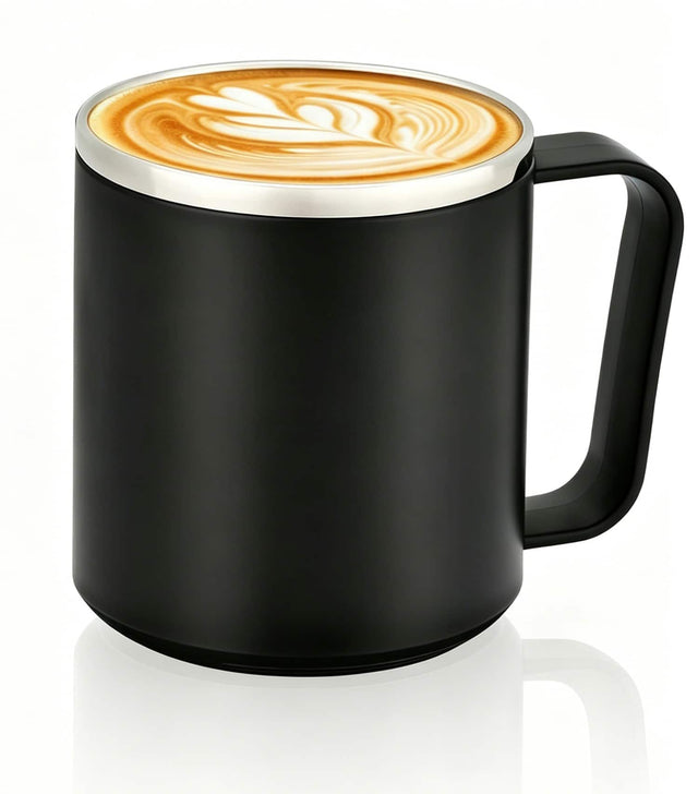 Front. Sweet - Temperature Control Smart Mug², 16.9oz, 2-in-1 Cooling Cup (Cooling&Heating) - Black.