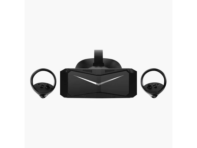 Front. Pimax - Pimax Crystal Light VR Headset w/ Controllers, Dual QLED+Mini-LED, 5760x2880, 120Hz, Local Dimming - Black.