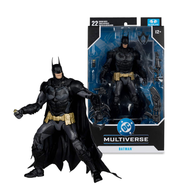 MOVING PARTS 22 POINTS ARTICULATIONS  
McFARLANE 12+ DC MULTIVERSE BATMAN