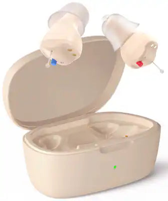 LINNER - Saturn 2 OTC Rechargeable Hearing Aids for Seniors, Discreet & Noise-Canceling
