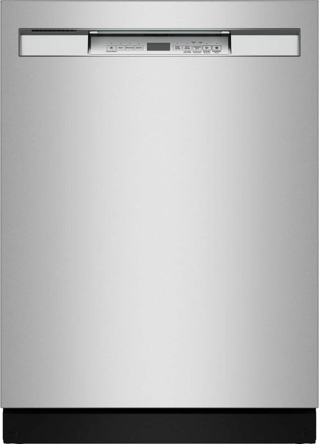 Front. Maytag - 24 inch Front Control Built-In Stainless Steel Tub Dishwasher with PowerBlast Cycle and 50 dBA - Fingerprint Resistant Stainless Steel.