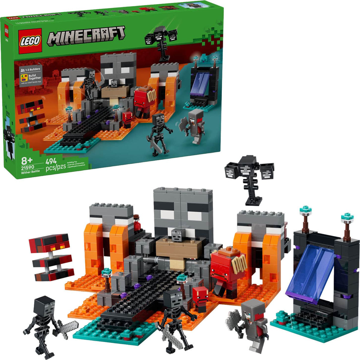 LEGO - Minecraft Wither Battle Building Toy 21590