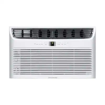 Frigidaire - 115V 10,000 BTU 450 Sq. Ft. Smart In Wall Air Conditioner with Remote