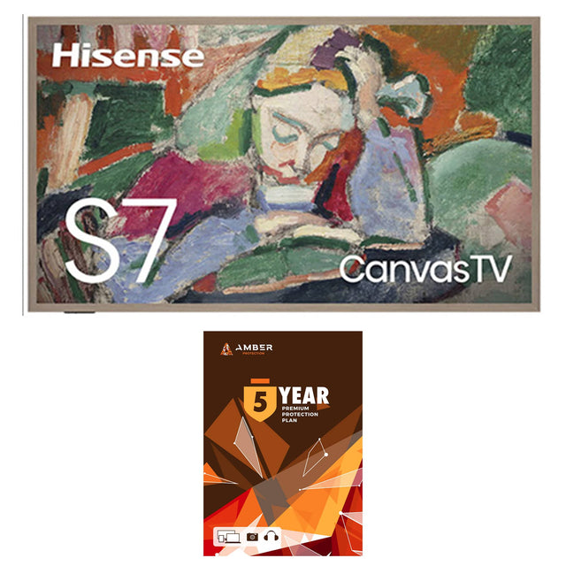 Hisense S7 Canvas TV  
AMBER PROTECTION  
5 YEAR PREMIUM PROTECTION PLAN