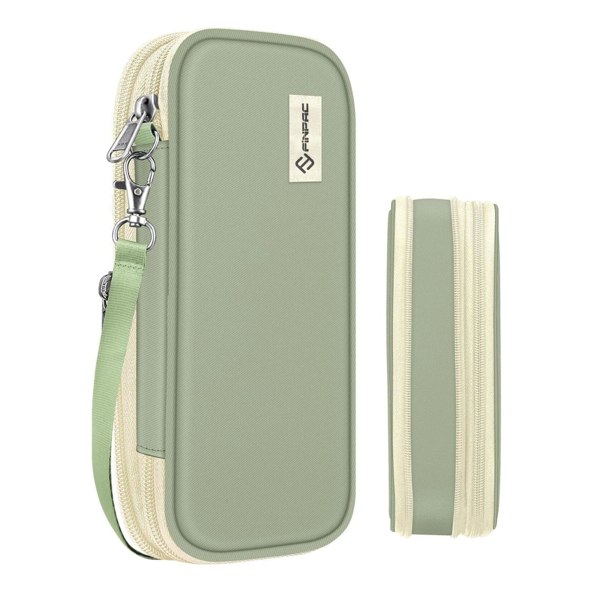 Kitcheniva - Expandable Pencil Case Organizer Pouch - Green