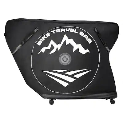 VEVOR - Triathlon Bike Travel Bag, Transport Bicycle Storage Carry Bag with TSA Lock & Dual Zipper, Triathlon Bicycle Case Max