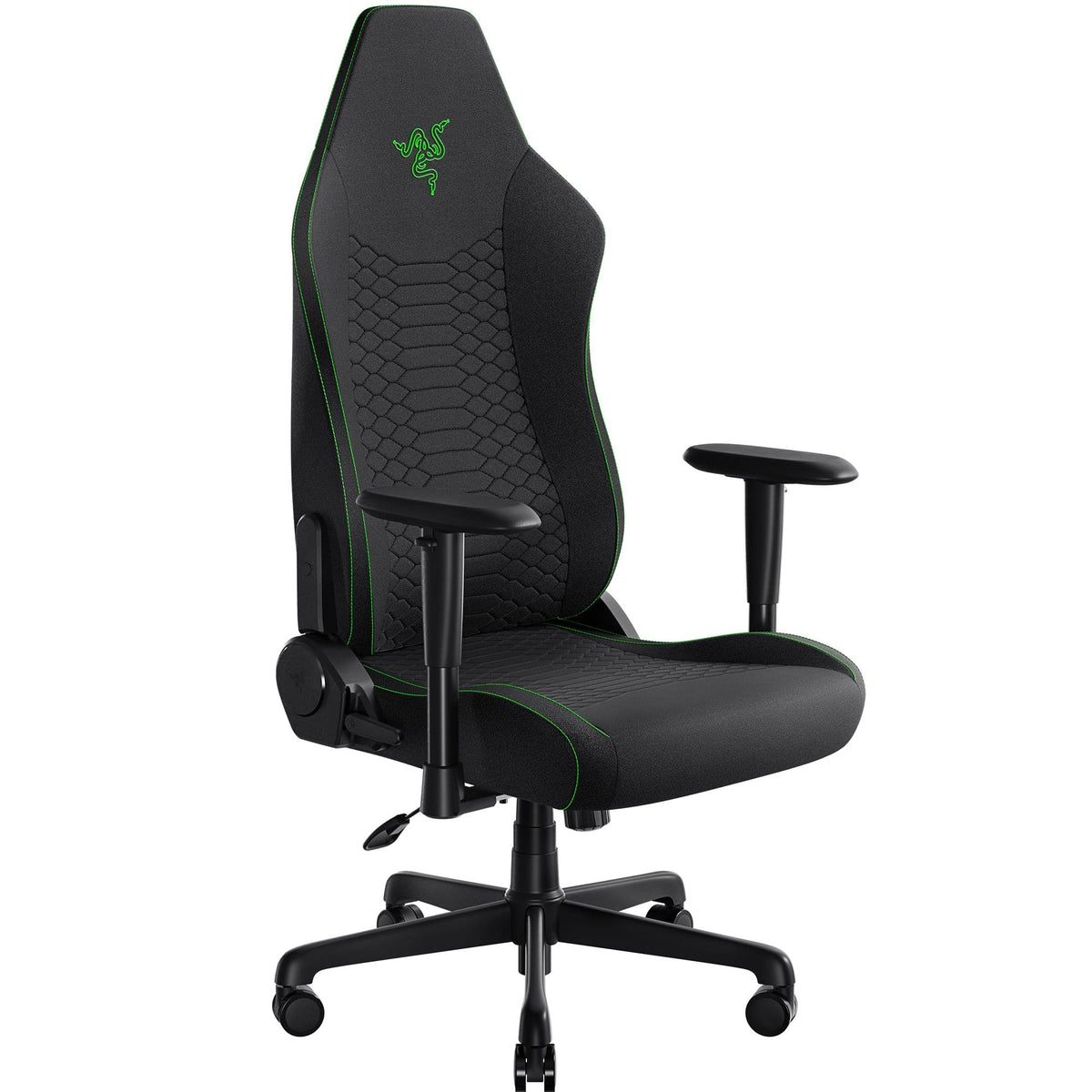 Razer - Iskur V2 X Ergonomic Gaming Chair with Multi-Layered Upholstery - Black/Green