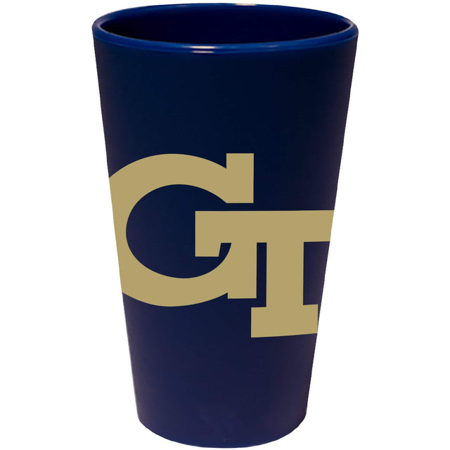 Front. WinCraft - Georgia Tech Yellow Jackets 16oz. Silicone Pint Glass - Multicolor.