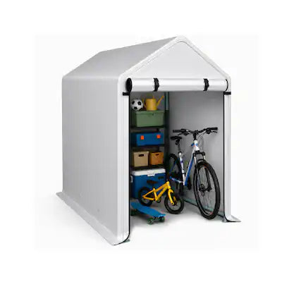 Winado - 6x3FT Bike Tent, Outdoor Portable Bicycle Storage Sheds Waterproof Cover for 2-3 Bikes, Storage Cover