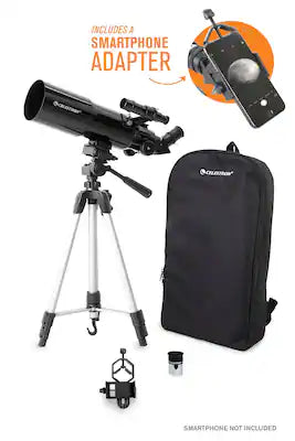 Celestron - Travel Scope 80 Portable Telescope with Smartphone Adapter
