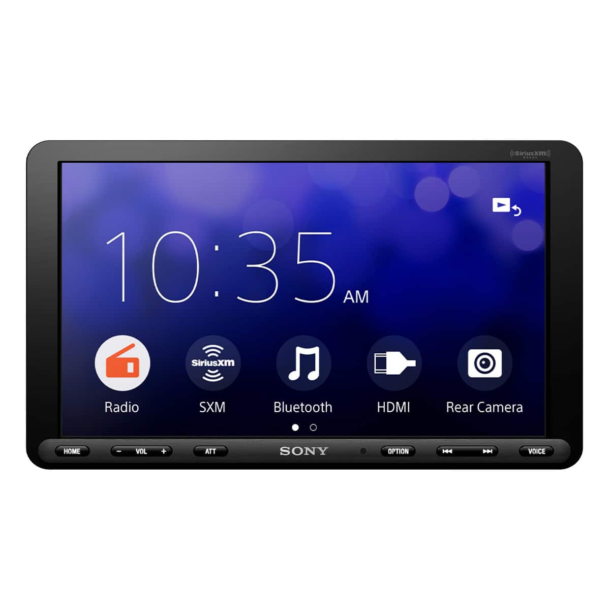 Sony - Mobile XAV-AX8100 8.95" Media Receiver with CarPlay, Android Auto & Weblink Cast - Black