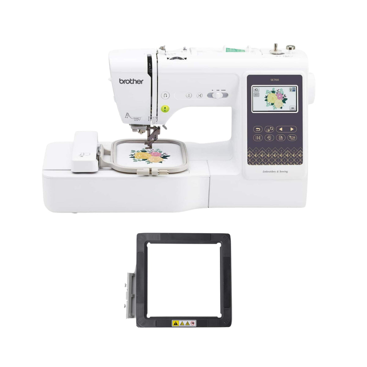 Brother - SE700 Elite Computerized Sewing and Embroidery Machine Bundle