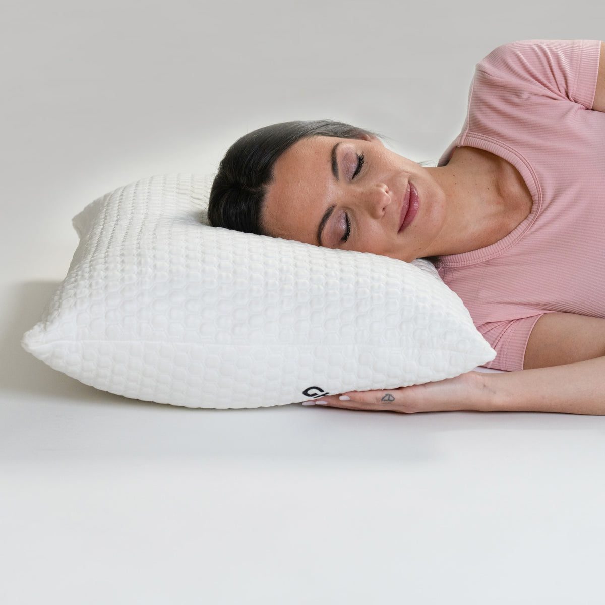 GhostBed - GhostPillow - Shredded - White
