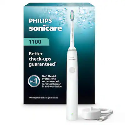 Philips Sonicare - 1100 Power Toothbrush, Rechargeable Electric Toothbrush