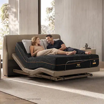 ModernMate - 14" Cooling Gel Memory Foam Mattress Medium Firm Mattress with Ice-Tech Cover Mattress In a Box