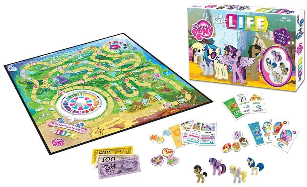USAoploy - Life My Little Pony Edition Board Game - Multi-Color