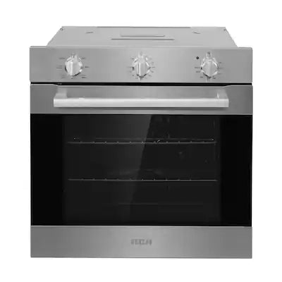 RCA - R-WOEC241SS 24 in. Century Collection 3.25 cu. ft. Electric Wall Oven, Convection, 7 Functions, Knob Controls