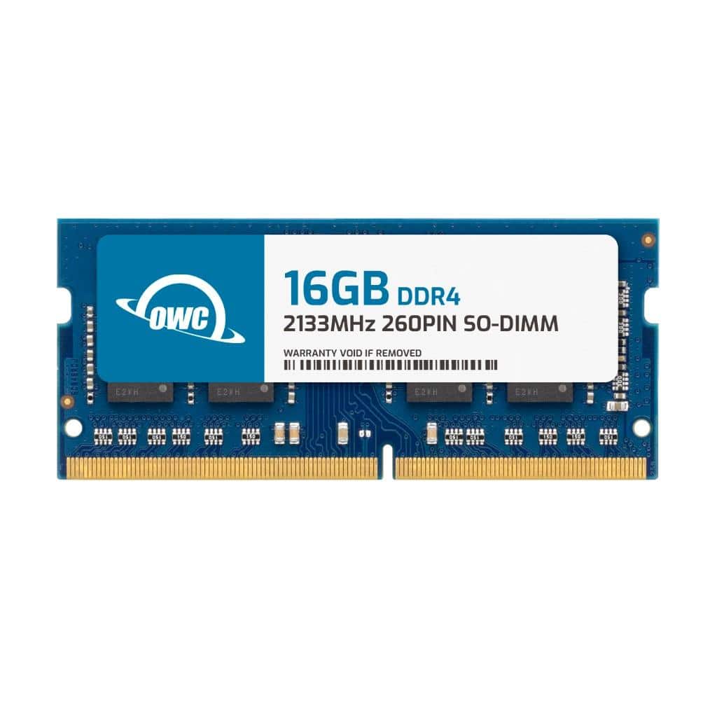 OWC - 16GB DDR4 2133MHz PC4-17000 CL15 1.2V 260pin Non-ECC SODIMM Memory RAM Compatible with Dell Vostro 15 5568 - Black Chips