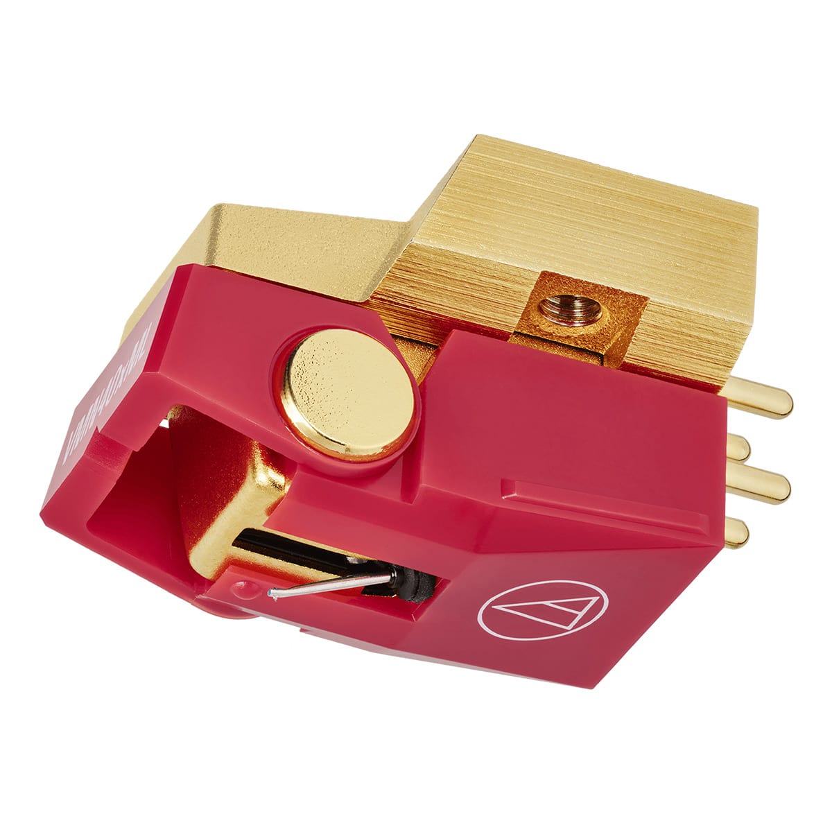 Audio-Technica - AT-VM740xML VMx Microlinear Dual MM Phono Cartridge - Red