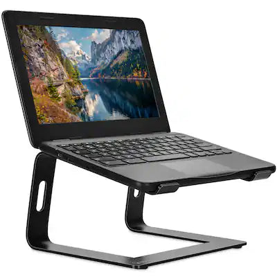Bonelk - Elevate Stance Aluminum Riser Non-Slip Laptop Stand for 11" to 17" Notebooks