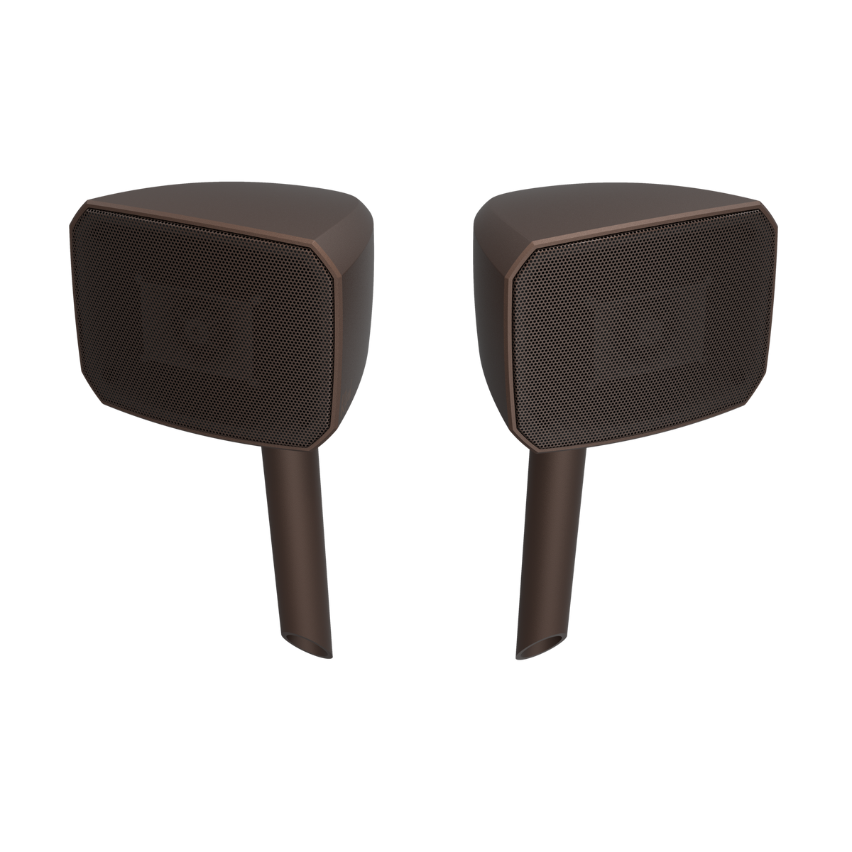 Klipsch - Courtyard 2.0 Outdoor Speaker Expansion - Brown Matte