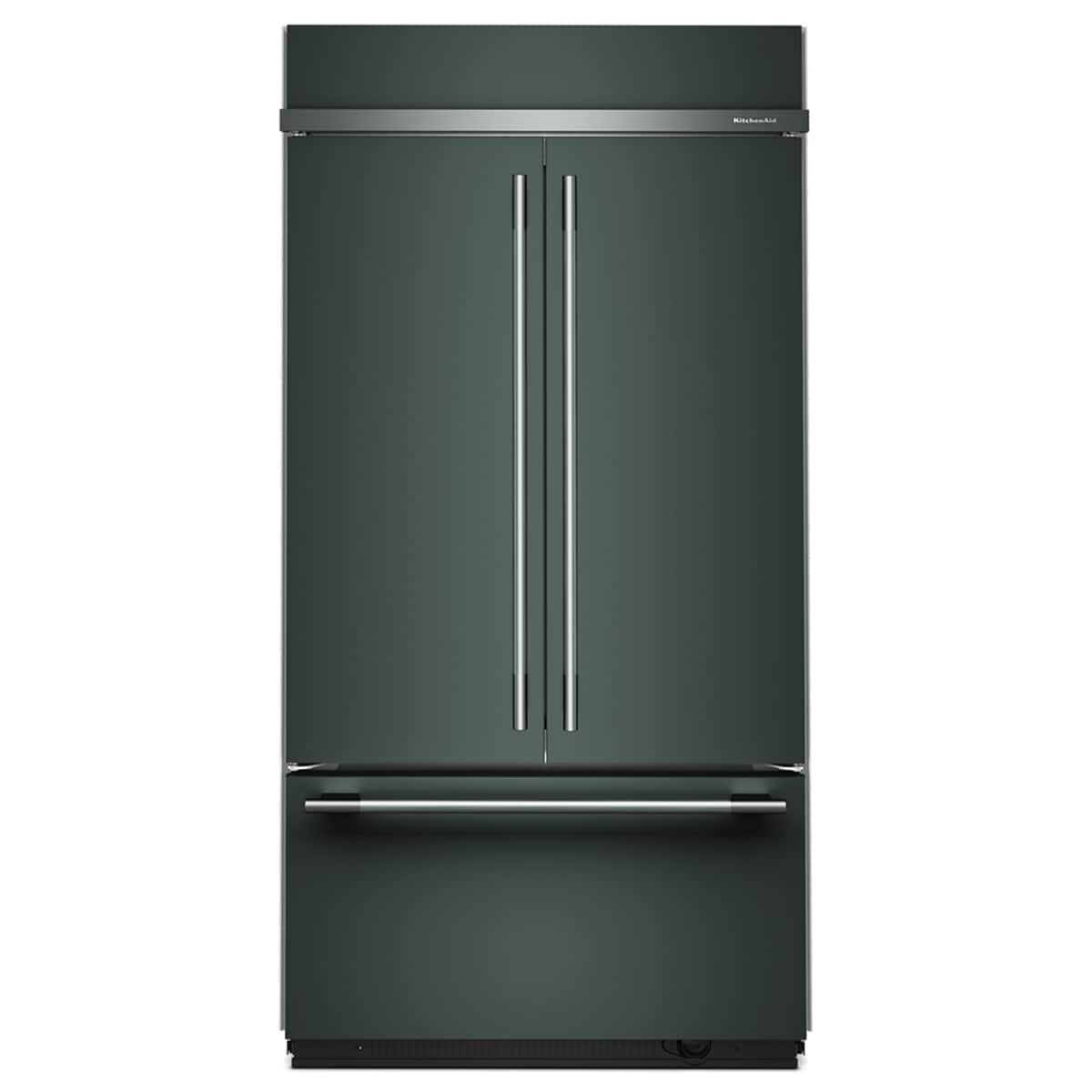 KitchenAid - 42 in. Wide 24.2 cu. ft. Built-In French Door Bottom Mount Refrigerator - Juniper