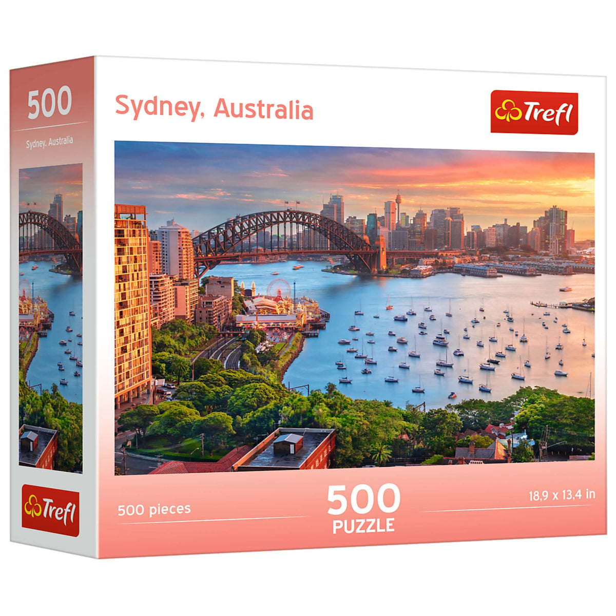 Trefl - Red 500 Piece Jigsaw Puzzle - Sydney, Australia