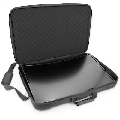 CASEMATIX - Portable Monitor Case for 24"-29" Gaming Monitor, Laptop Screen, or TV – Hard EVA Shell, Foam Padding, Storage