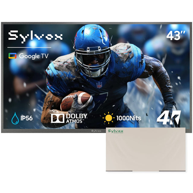 Sylvex Google TV 43" KAR AC IP56 w DOLBY ATMOS 1000Nits 4K