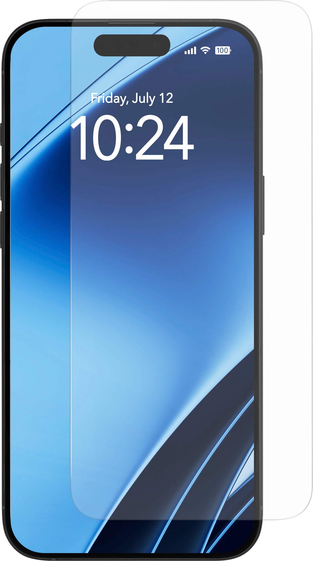 Insignia™ - Anti-Reflective Glass Screen Protector for iPhone 16 Plus and iPhone 15 Plus (3-Pack) - Clear