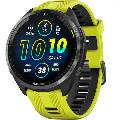 Garmin - Forerunner 965 GPS Smartwatch 47 mm Fiber-reinforced polymer
