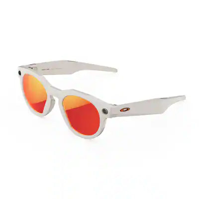 Oakley Meta - HSTN glasses - with Meta AI, Audio, Photo, Video, Compatibility - Prizm Ruby Lenses