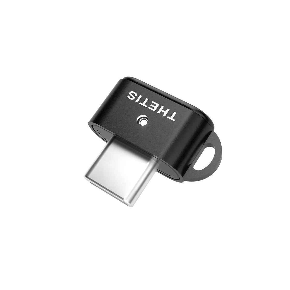 THETIS - Nano-C FIDO2 Key - USB-C, Passwordless, FIDO Certified 2FA, 200 Passkey Slots, PC/Mac/Android/iOS - Black