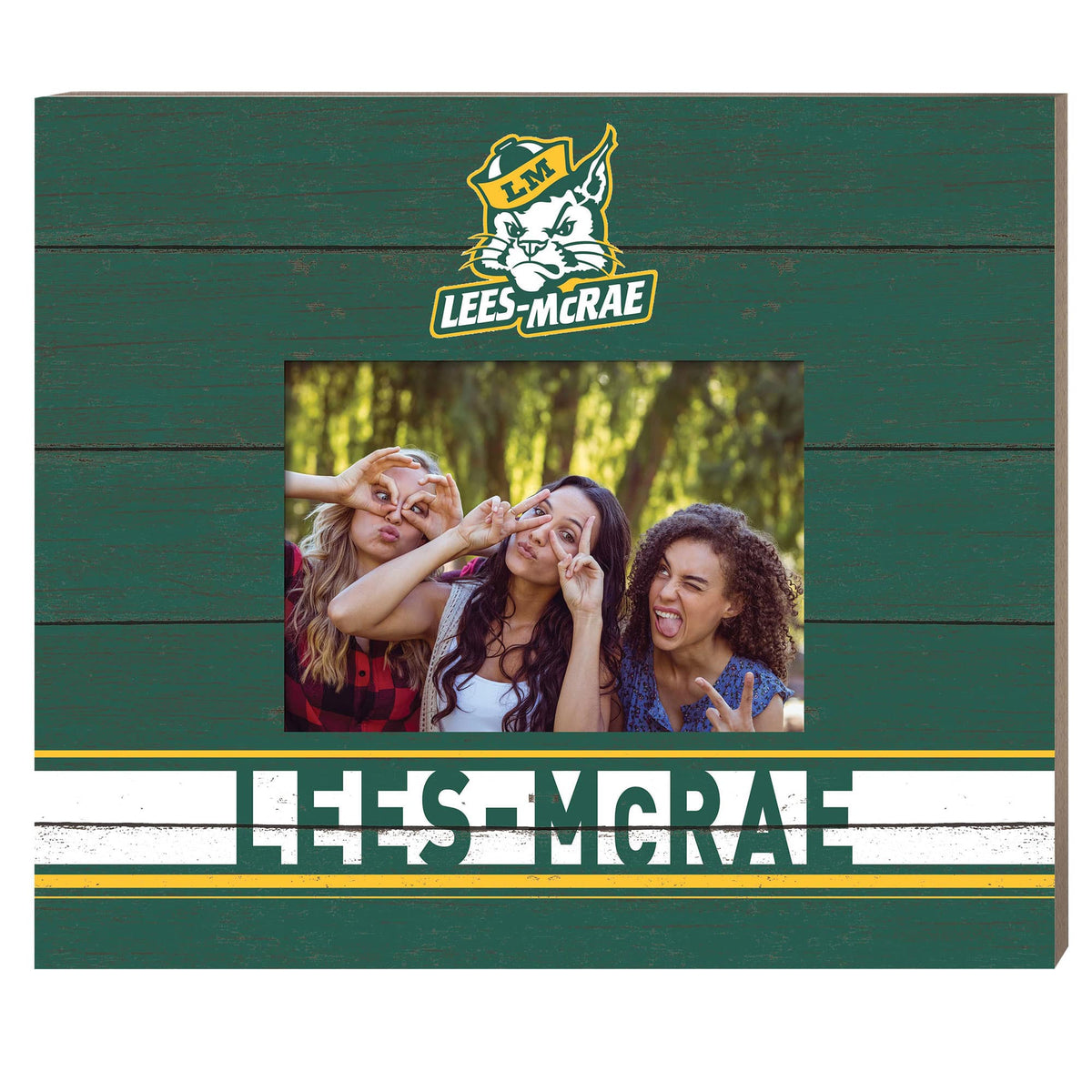 Jardine - Lees-McRae Bobcats 11" x 13" Team Spirit Scholastic Picture Frame - Green