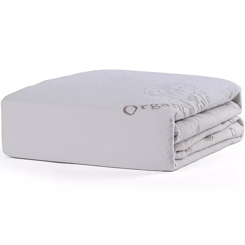 Comfety - Mattress Protector, Waterproof Breathable Cotton Cover, Ultra Soft Mattress Pad Cover - King - White