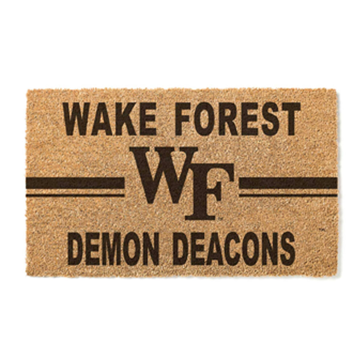 Jardine - Wake Forest Demon Deacons 18" x 30" Team Logo Doormat - Brown