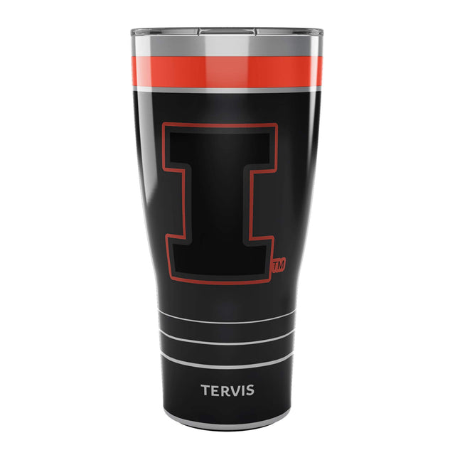 Front. Tervis - Illinois Fighting Illini 30oz. Night Game Tumbler - Multicolor.