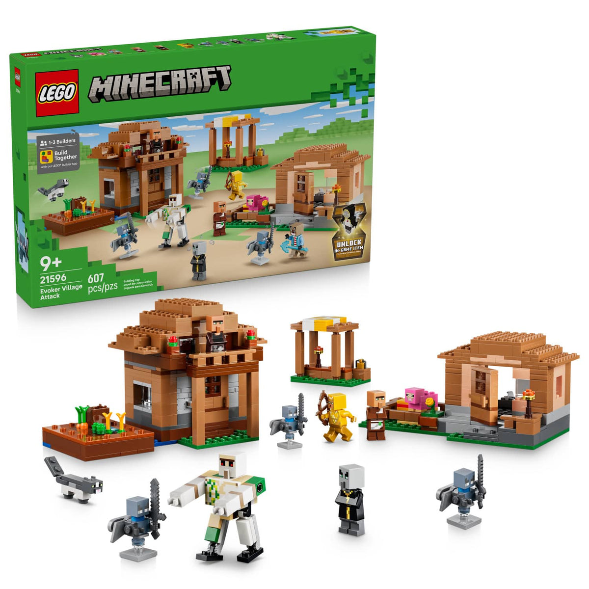 LEGO - Minecraft Evoker Village Attack 21596