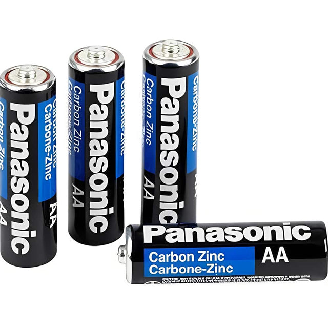 Panasonic Carbon-Zinc AA  
Carbon-Zinc  
Carbone-Zinc